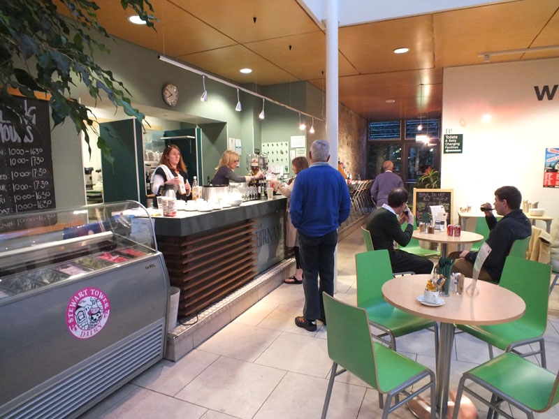 The Birnam Arts Centre Foyer